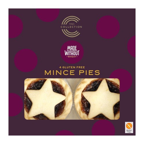 M&S Made Without Wheat Gluten Free All Butter Mince Pies
