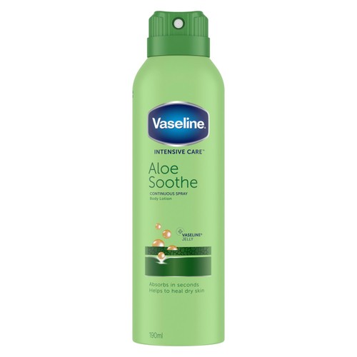 Vaseline Intensive Care Aloe Soothe Spray Moisturiser