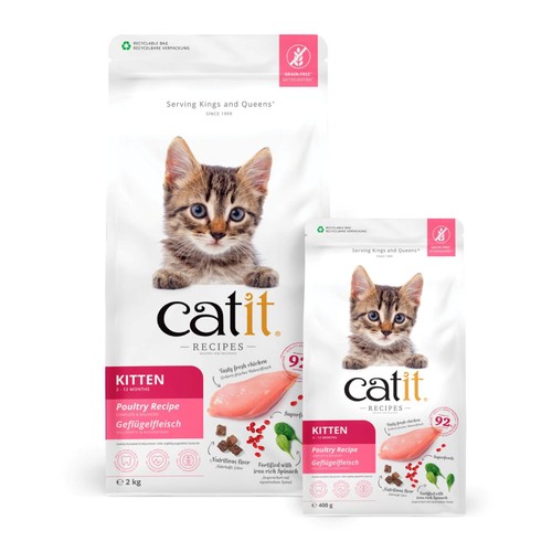 Catit Recipes Dry Kitten Poultry