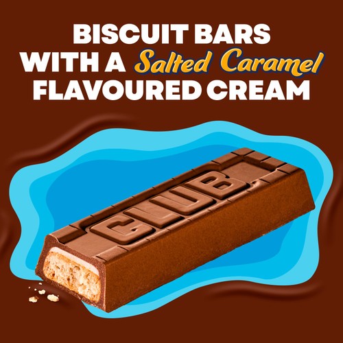 McVitie's Club Salted Caramel Flavour Biscuit Bars Multipack