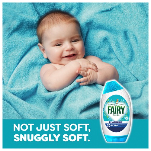 Fairy Platinum Non Bio Washing Liquid Gel 38 Washes
