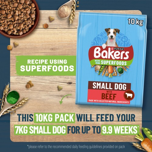 Bakers Small Dog Beef Dry Dog Food