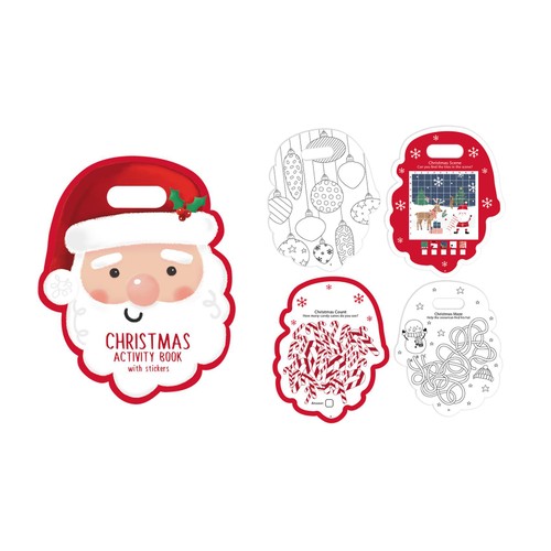 Santa Christmas Activity Book