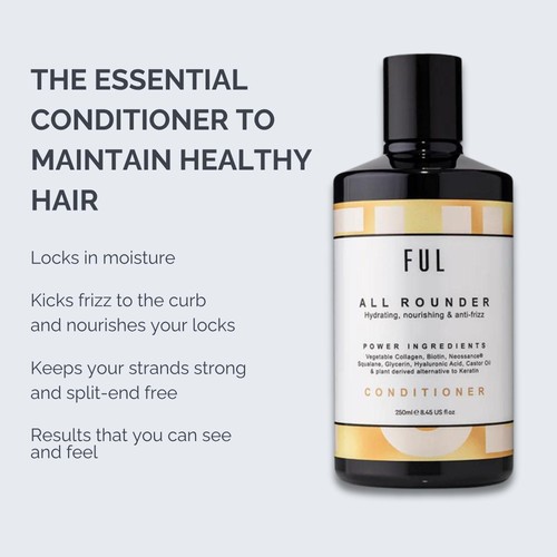 FUL All Rounder Conditioner Moisturising For Dry, Frizzy Hair