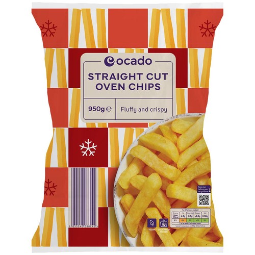 Ocado Frozen Straight Cut Oven Chips