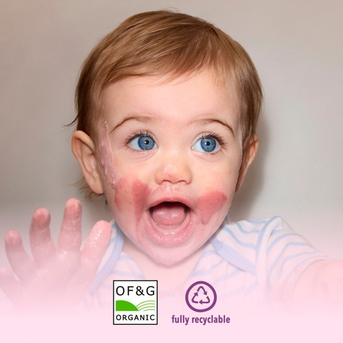Little Freddie Organic Strawberries, Blueberries & Oats Pouch Multi 6+ M
