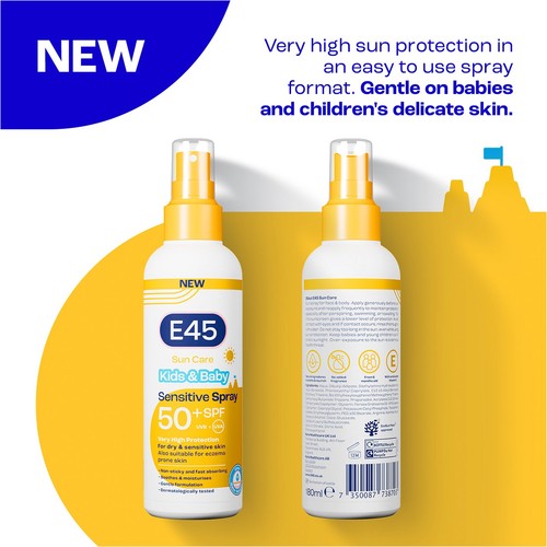 E45 Kids & Baby Sun Care Spray SPF 50+