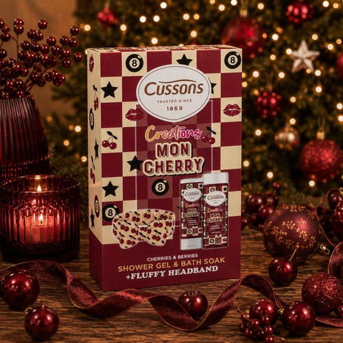 Cussons Creations Mon Cherry Headband Gift Set
