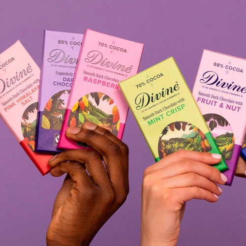 Divine 70% Dark Chocolate with Mint Crisp