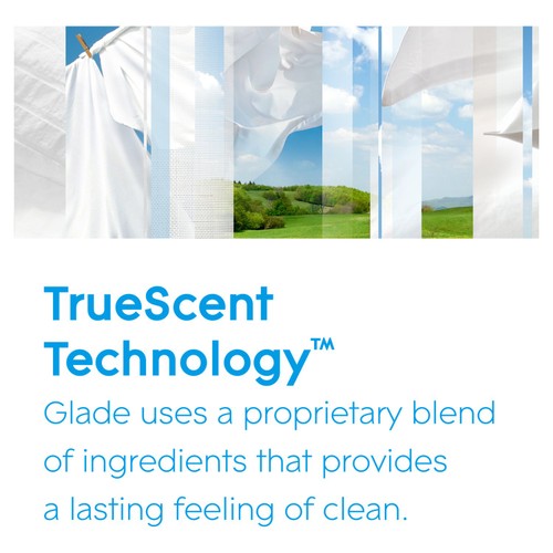 Glade Touch & Fresh Holder & Refill Clean Linen Air Freshener