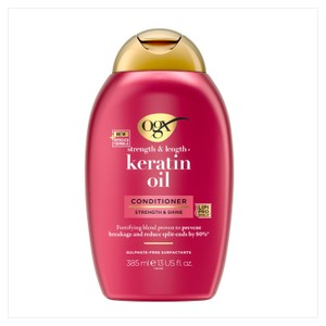 OGX Anti-Frizz Keratin Smoothing Oil Shampoo Sulphate Free 385ml