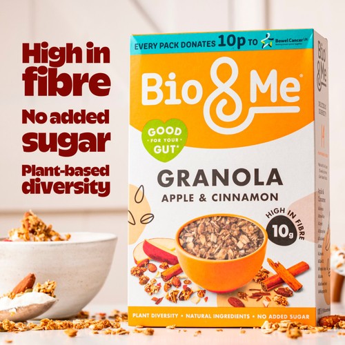 Bio&Me Apple & Cinnamon Prebiotic Granola