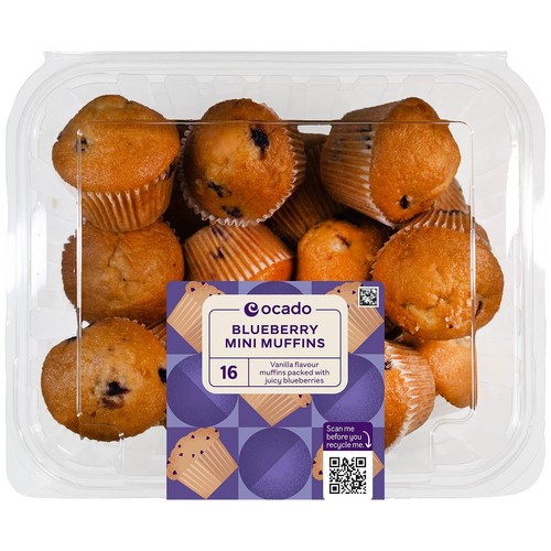Ocado Blueberry Mini Muffins