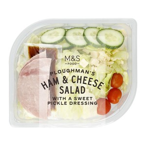 Ploughman's Ham & Cheese Salad