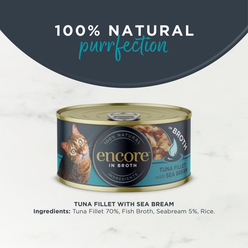 Encore Cat Tin Tuna with Seabream
