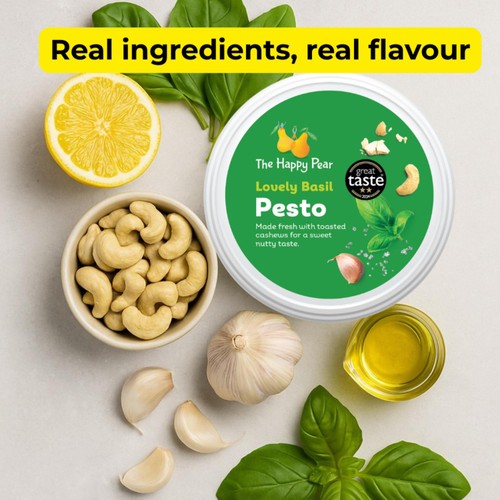 The Happy Pear Lovely Basil Pesto