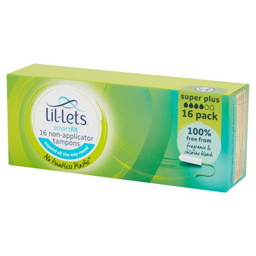 Lil-Lets Super Plus Non-Applicator Tampons