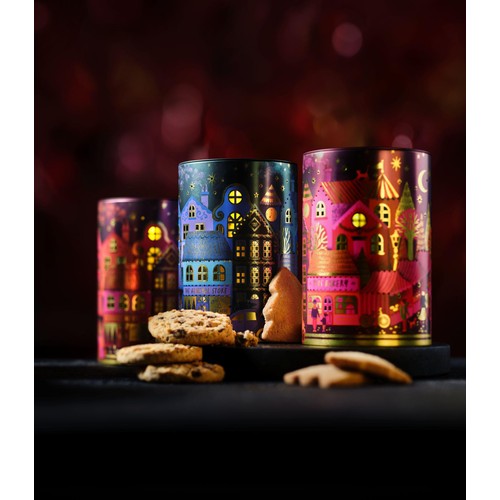 M&S Made Without Wheat Gluten-Free Speculoos Cookies Light up Tin