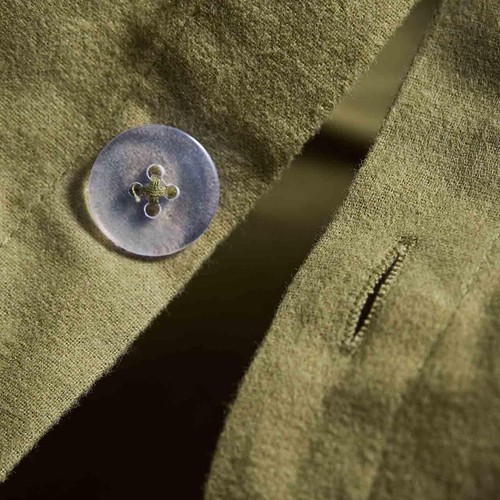 M&S Pure Brushed Cotton Pillowcases, Olive