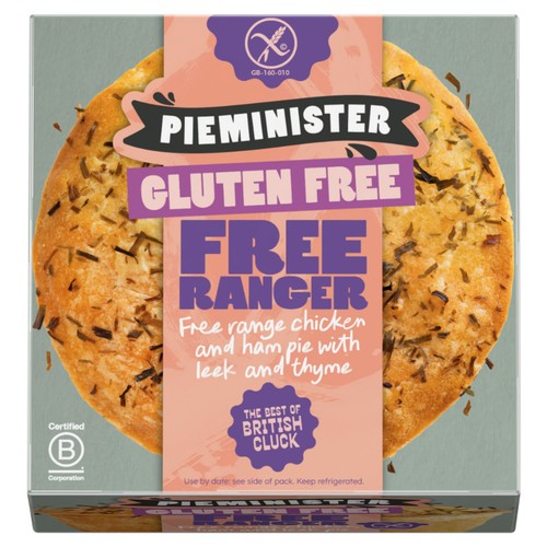 Pieminister Gluten Free Ranger Pie with Chicken, Ham & Leek