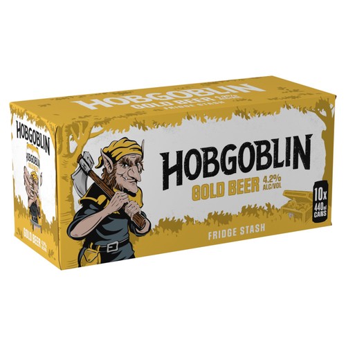 Hobgoblin Gold Ale Beer Cans 