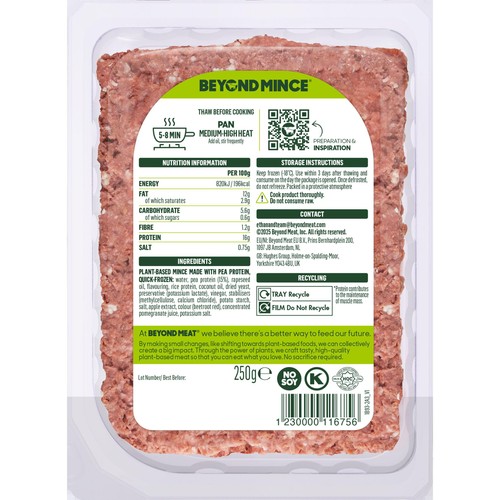 Beyond Meat Plant Based Mince