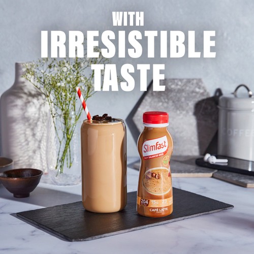 SlimFast Cafe Latte Milkshake Multipack 