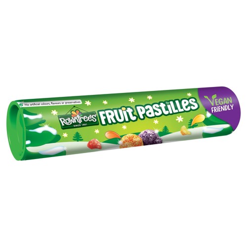 Rowntree's Fruit Pastilles Vegan Friendly Sweets Giant Tube