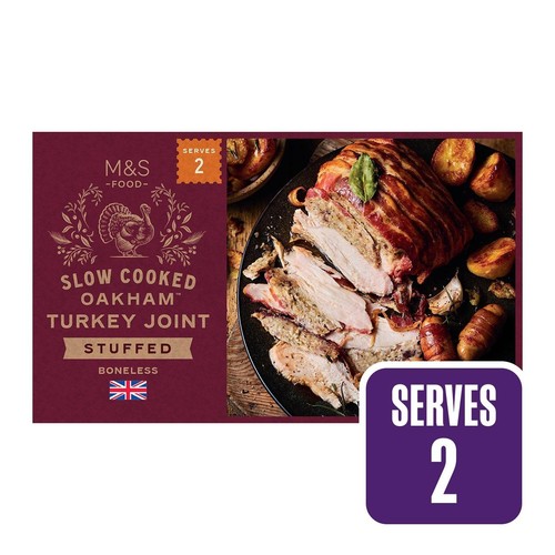 M&S Slow Cooked Oakham Turkey Crown Stuffed