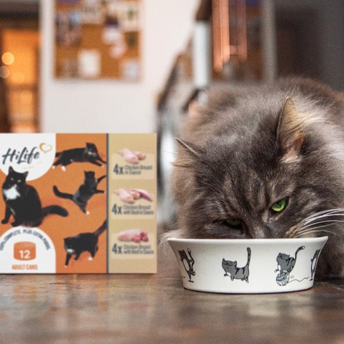 HiLife It's Only Natural Luxury Cat Food Meat Selection