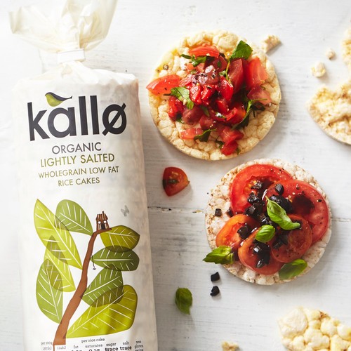 Kallo Organic Thick Slightly Salted Rice Cakes