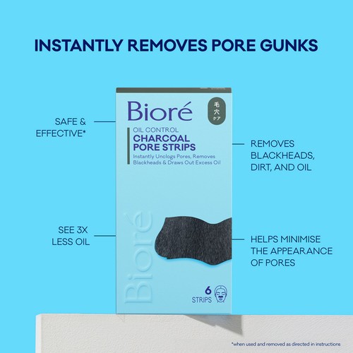 Biore Deep Cleansing Charcoal Pore Strips