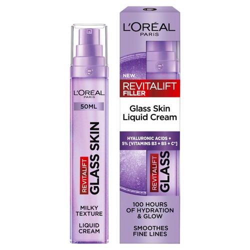 L'Oreal Paris Revitalift Filler Glass Skin Liquid Face Cream