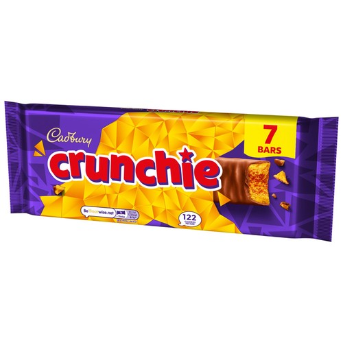Cadbury Crunchie Chocolate Bar Multipack
