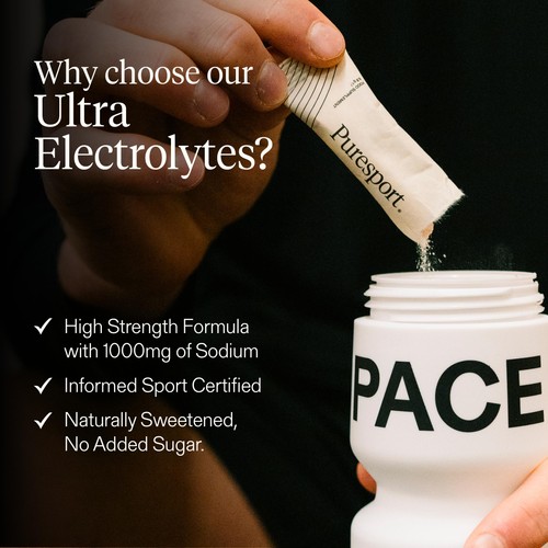 Puresport Ultra Electrolytes Orange Lemonade