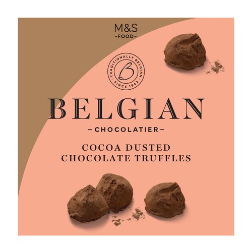 M&S Belgian Cocoa Dusted Chocolate Truffles