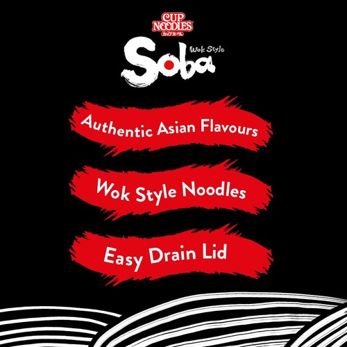 Nissin Soba Classic Instant Noodles Pot