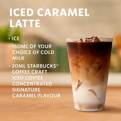Starbucks Signature Caramel Flavour Iced Coffee Concentrated