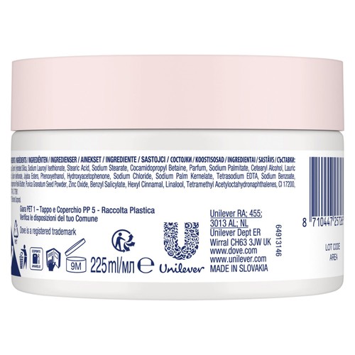 Dove Pomegranate Shower Exfoliating Body Scrub Jar