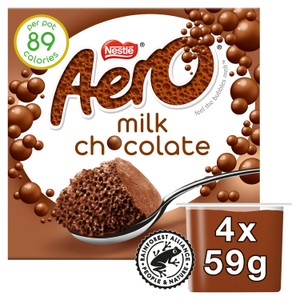 Aero Orange & Chocolate Mousse 4 x 58g