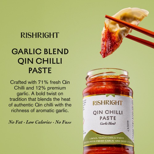 RISHRIGHT Garlic Blend Qin Chilli Paste