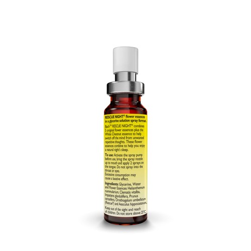 Bach Flower Remedies Rescue Night Spray 