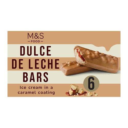 M&S Dreamy Dulce De Leche Bars