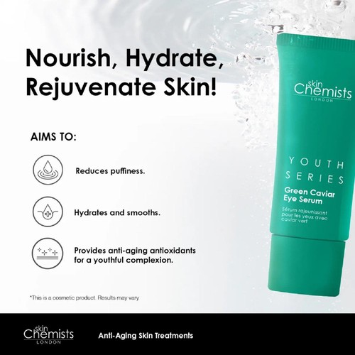SkinChemists Youth Series Green Caviar Eye Serum