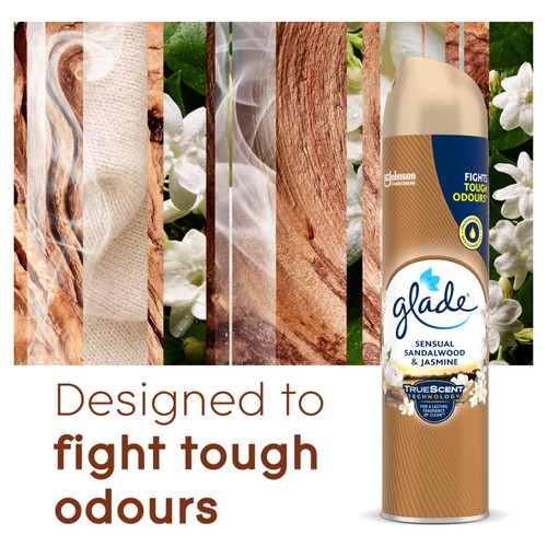 Glade Aerosol Sandalwood & Jasmine Air Freshener