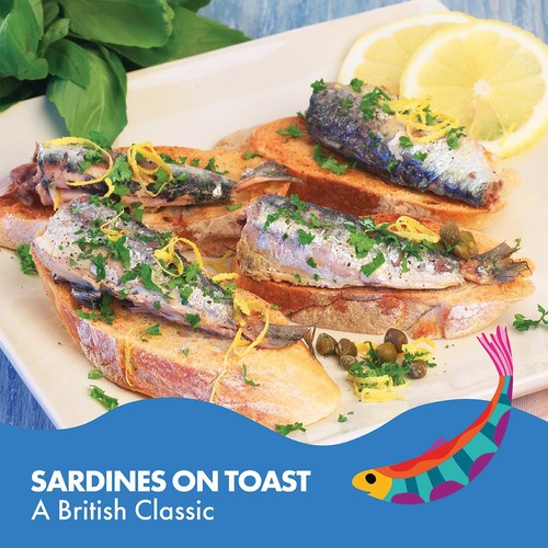 Fish 4 Ever Smoked Sprats in organic extra virgin olive oil
