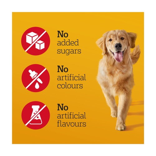 Pedigree Ranchos Superfoods Beef Dog Treat Blueberries & Wholegrains