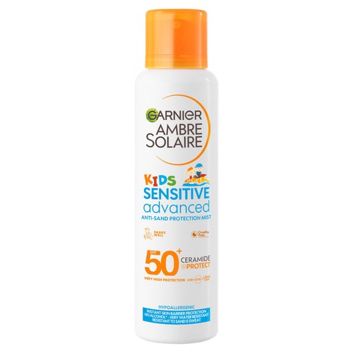 Ambre Solaire Kids Sensitive Anti-Sand Sun Protection Spray SPF 50+