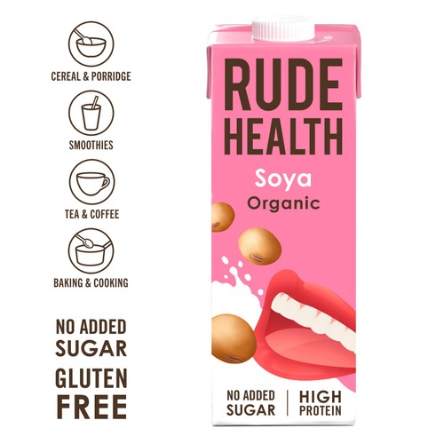 Rude Health Organic Soya Drink Longlife