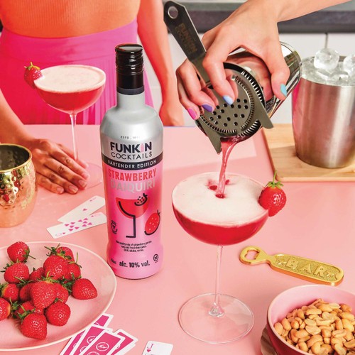 Funkin Strawberry Daiquiri Cocktail Bottle 